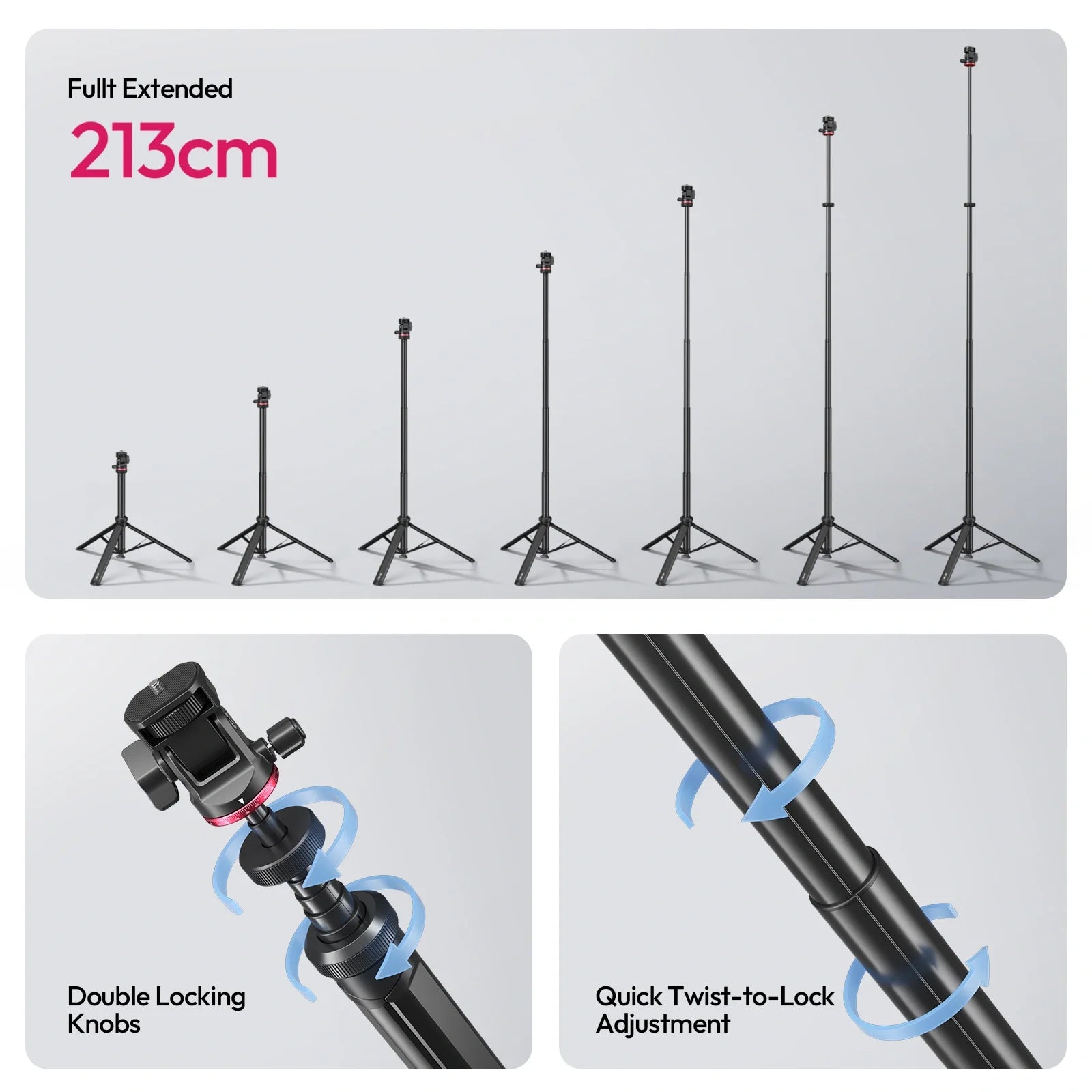 Ulanzi MT-80 Auto-Open Tripod T171A