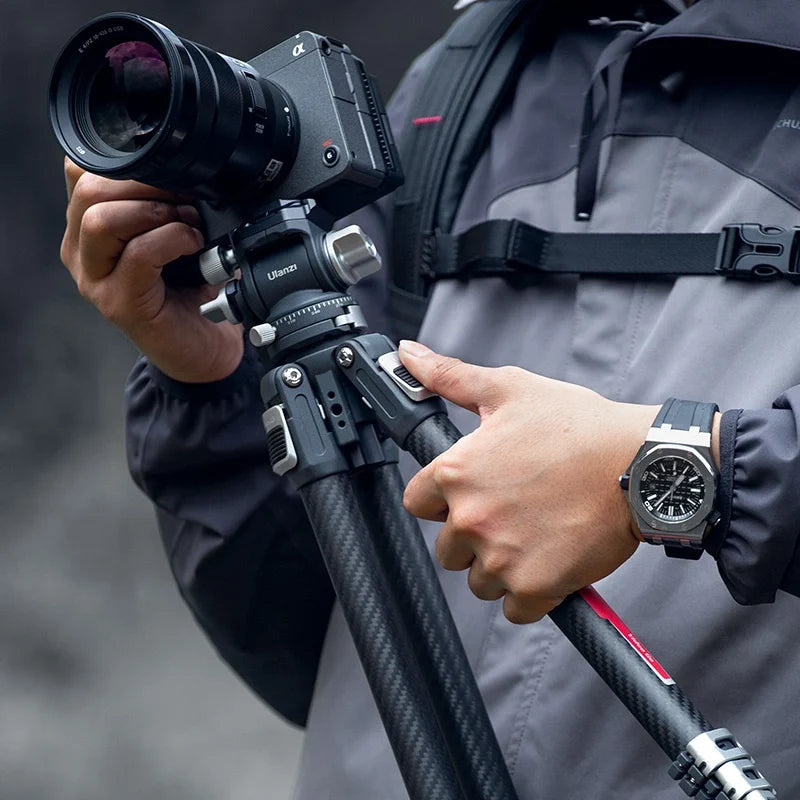 Ulanzi TT09 Carbon Fiber Travel Tripod Arca-Swiss/F38