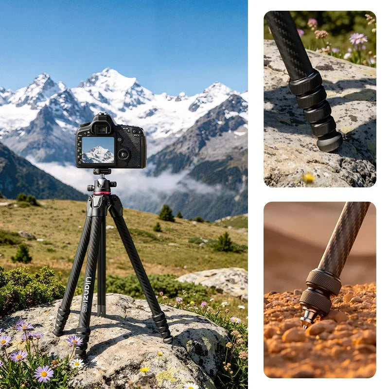 Ulanzi TZ01 Versatile 2-in-1 Carbon Fiber Tripod