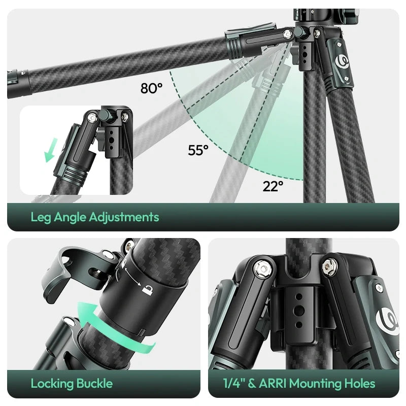 Ulanzi JJ05 GlideGo Video Tripod