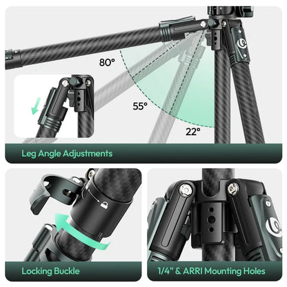 Ulanzi JJ05 GlideGo Video Tripod