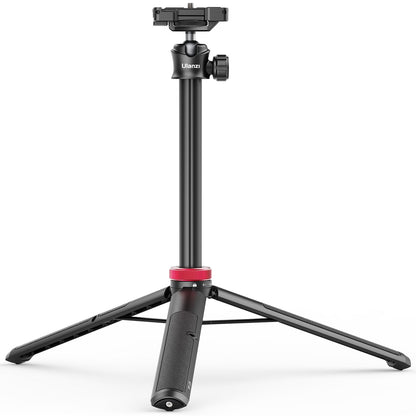 Ulanzi MT-44 Extendable Vlog Tripod - Black Tripod with Phone Holder.