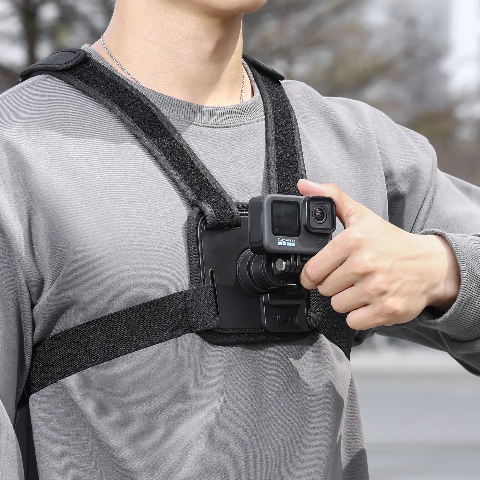 Ulanzi CM028 Go-Quick II Magnetic Action Camera Body Mount Harness C021GBB1