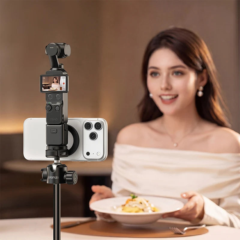 Ulanzi MT-44M 2-in-1 Magnetic & 1/4" Selfie Stick Tripod