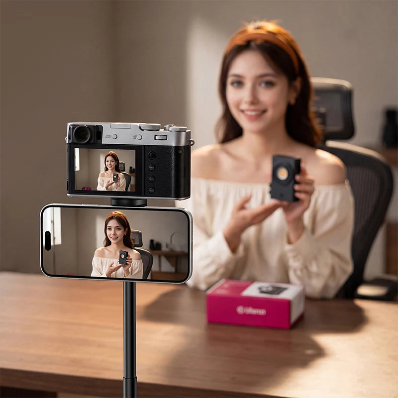 Ulanzi MT-44M 2-in-1 Magnetic & 1/4" Selfie Stick Tripod