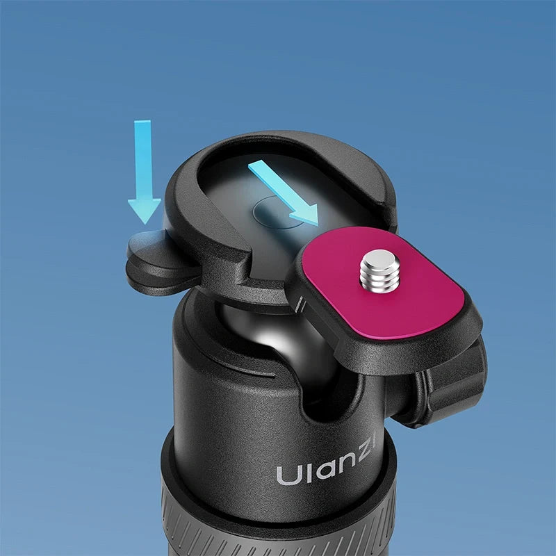 Ulanzi TT24 Cka Quick-Release Selfie Stick with 1/4" Thread