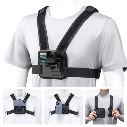 Ulanzi CM028 Go-Quick II Magnetic Action Camera Body Mount Harness C021GBB1