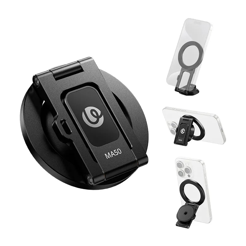 Ulanzi MA50 Magnetic Phone Holder 1/4" Screw Port &Uka M039