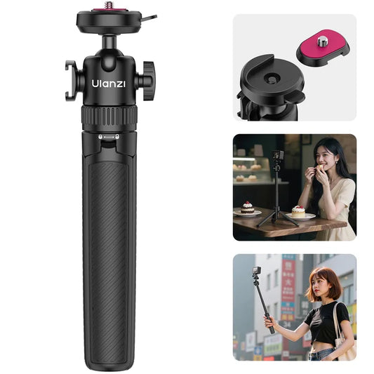 Ulanzi MT90 Cka Quick-Release Tripod for Pocket 3/4 & Insta360 Luna