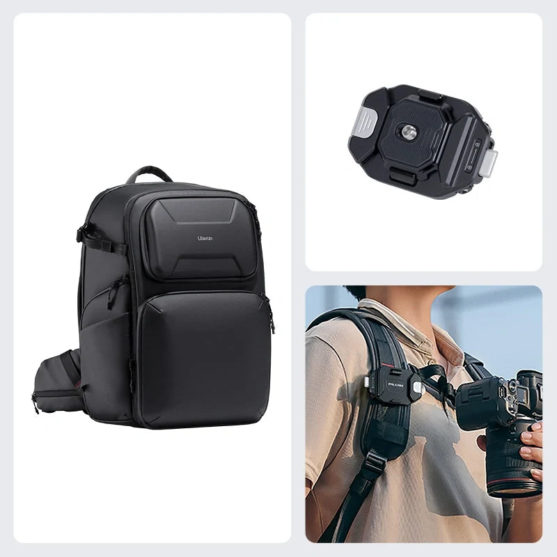 Ulanzi BP10 Hardshell Camera Backpack 35L B012GBB1