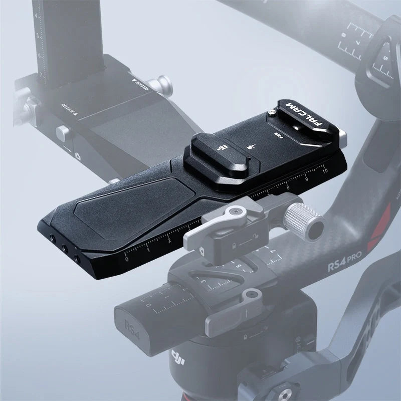 FALCAM F38 Quick Release Base V2 Compatible with DJI RS5/RS4/RS4 Pro/RS3/RS3 Pro/RS2/RSC2 F38B5416