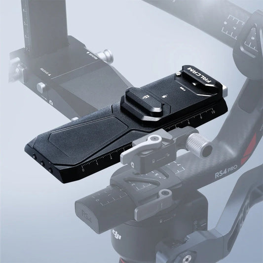FALCAM F38 Quick Release Base V2 Compatible with DJI RS5/RS4/RS4 Pro/RS3/RS3 Pro/RS2/RSC2 F38B5416