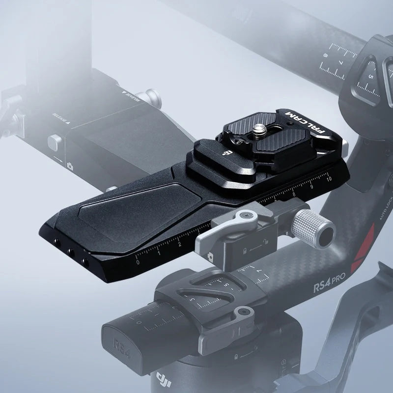 FALCAM  F38 Quick Release Kit V2 Compatible with DJI  RS5/RS4/RS4 Pro/RS3/RS3 Pro/RS2/RSC2 F38B5401