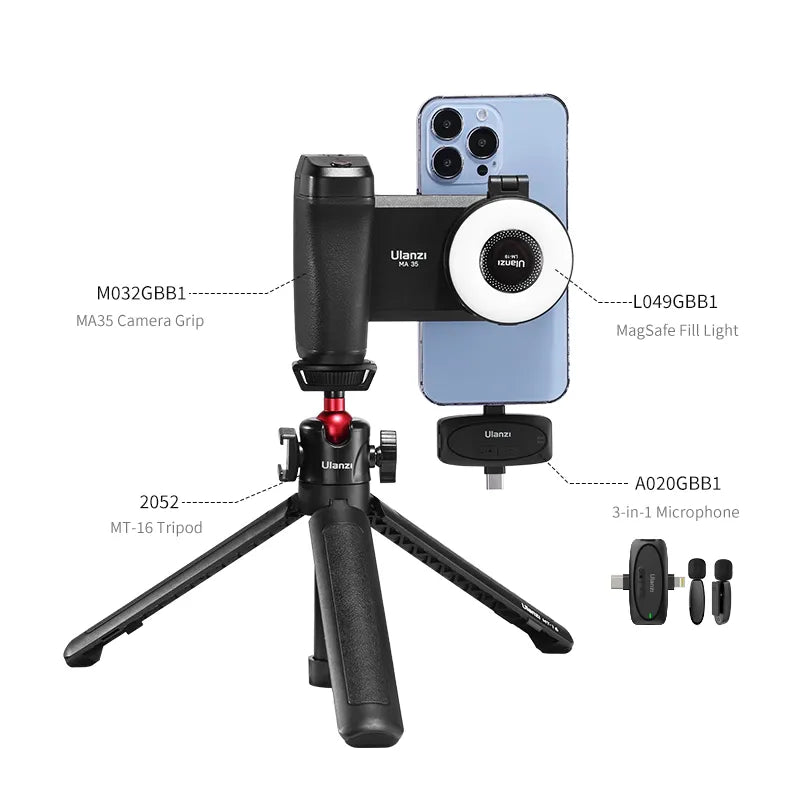 Ulanzi MA35 MagSafe Bluetooth Smartphone Camera Shutter and Grip