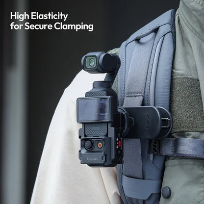 Ulanzi CK01/CK02 Cka Quick Release Backpack Clip for Xtra Muse & DJI Pocket 3/4 & Insta360 Luna