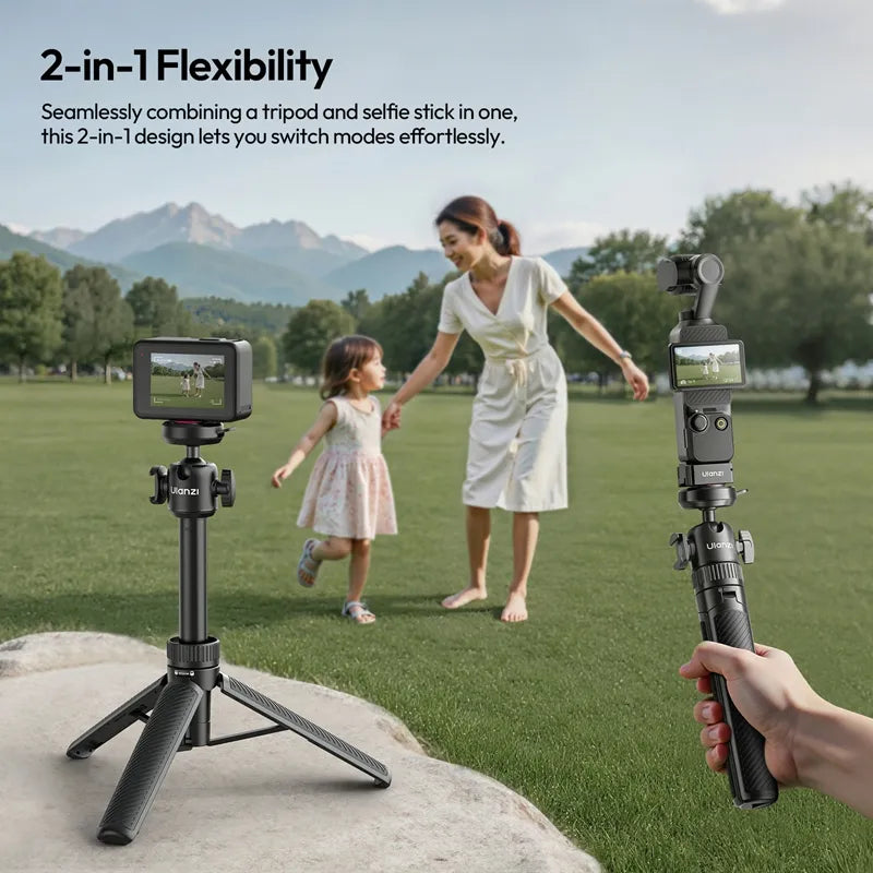 Ulanzi MT90 Cka Quick-Release Tripod for Pocket 3/4 & Insta360 Luna