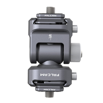 Falcam F22 Quick Release Monitor Mount - All-metal build, 360° pan and tilt, for camera and monitor.