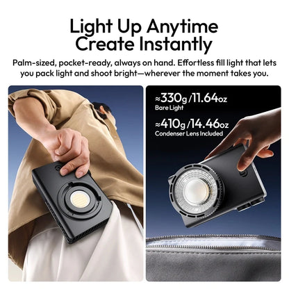 Ulanzi 100W COB Portable Fill Light with Condenser Lens