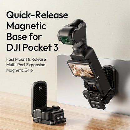 Ulanzi PK16 Quick-Release Magnetic Base for DJI Osmo Pocket 4/3