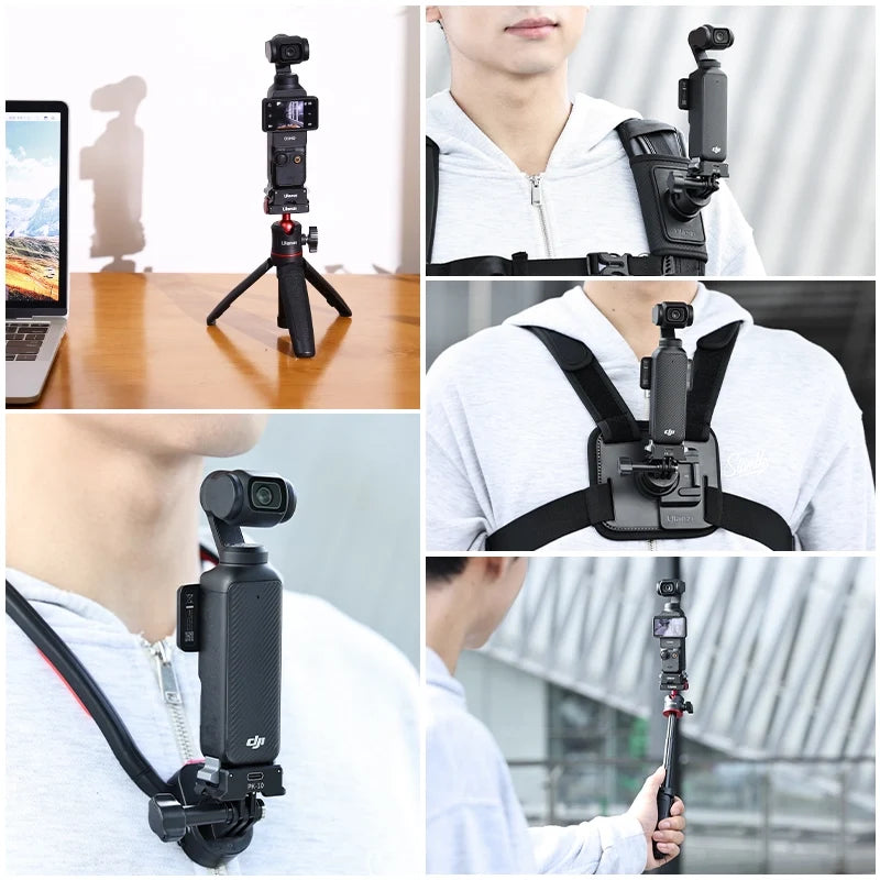 Ulanzi PK-10 Pocket 3/4 & Xtra Muse Expansion Adapter for DJI Action Camera