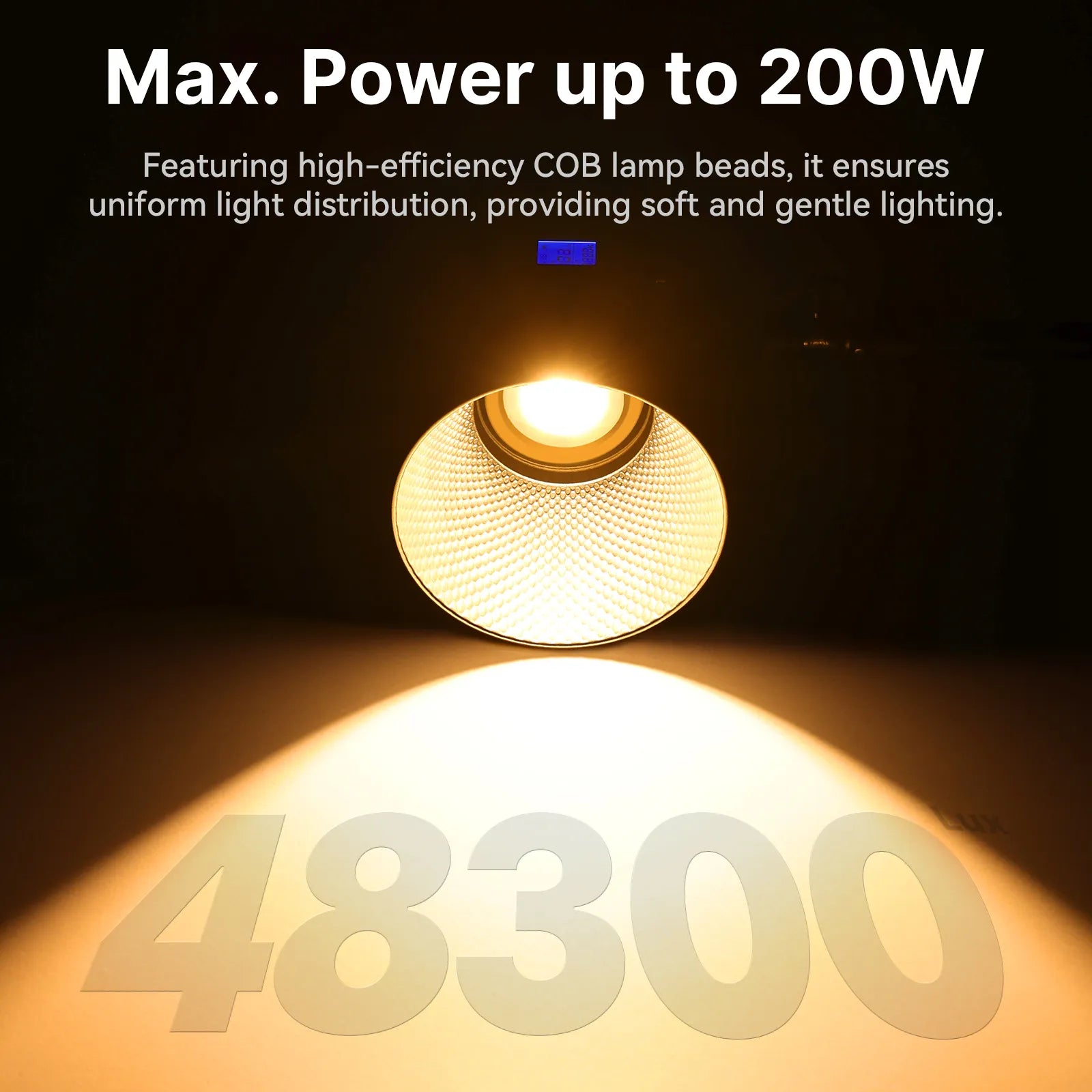 Ulanzi VL-200Bi 200W V-Mount Video Light L079CNA1