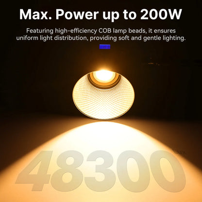 Ulanzi VL-200Bi 200W V-Mount Video Light L079CNA1