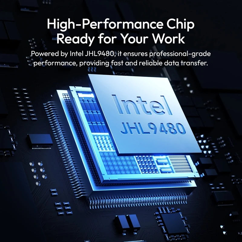 Ulanzi DT580 80Gbps M.2 NVMe SSD Enclosure