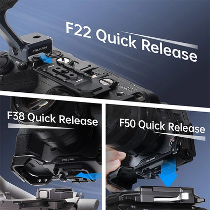 Falcam F22&F38 Quick Release Cage for Sony FX3/FX30