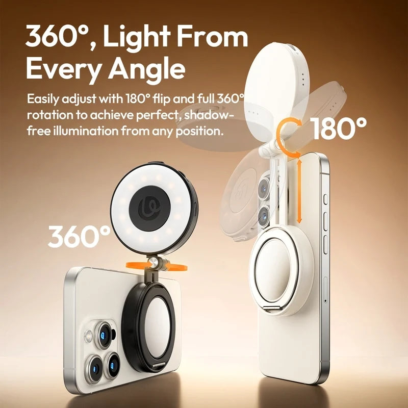 Ulanzi LM23 Magnetic Selfie Light with Mirror L238A