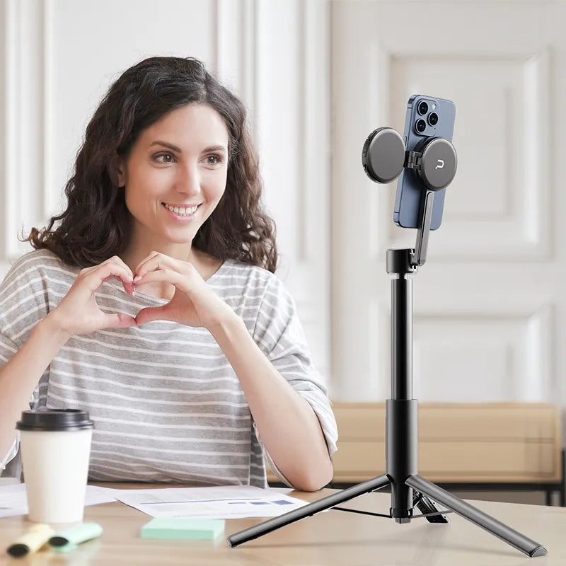 Ulanzi MG-002 Magnetic Phone Selfie Stick Tripod Max M001B
