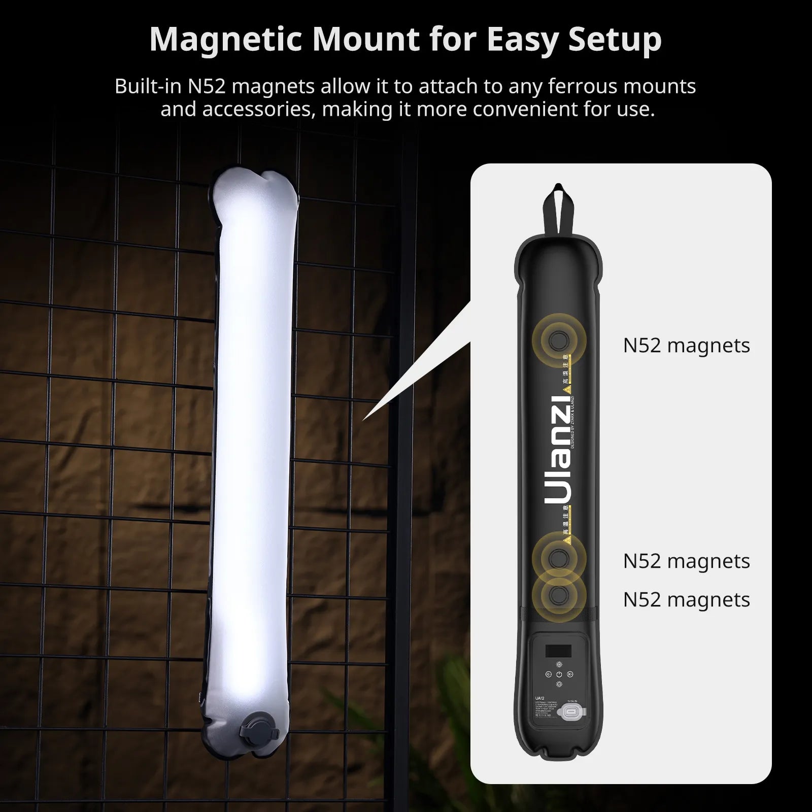 Ulanzi UA12/UA20 Portable Air Tube Light