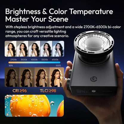 Ulanzi 100W COB Portable Fill Light with Condenser Lens