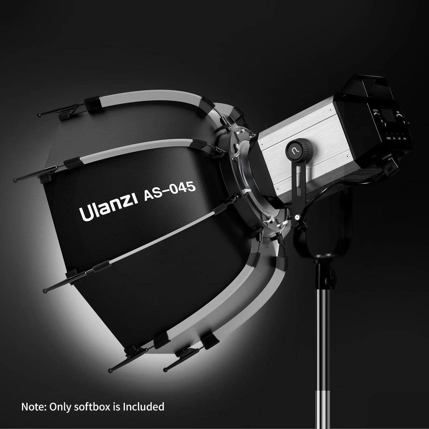 Ulanzi AS-045 Octagonal Softbox with Honeycomb Grid & Bowen Mount