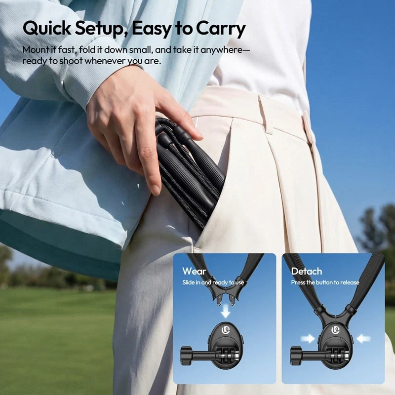 Ulanzi ZJ09 Flexible POV Neck Mount