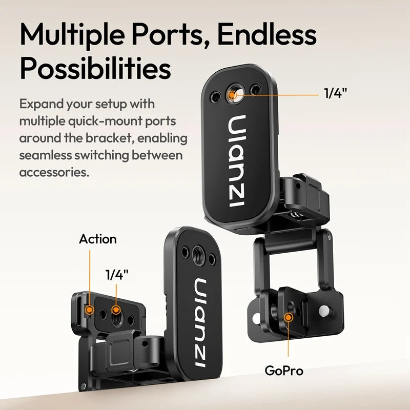 Ulanzi PK16 Quick-Release Magnetic Base for DJI Osmo Pocket 4/3