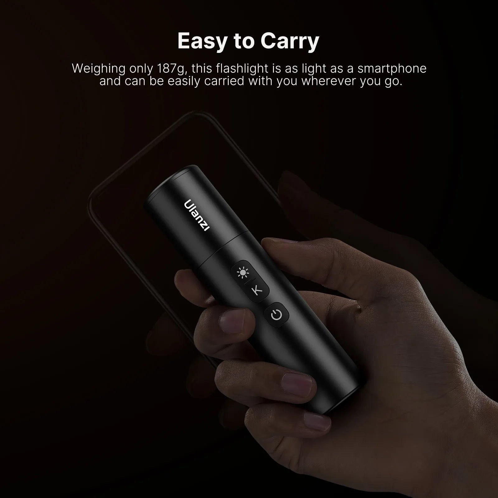 Ulanzi LM07 Photography Rechargeable Flashlight L031GBB1