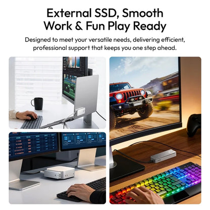 Ulanzi DT580 80Gbps M.2 NVMe SSD Enclosure
