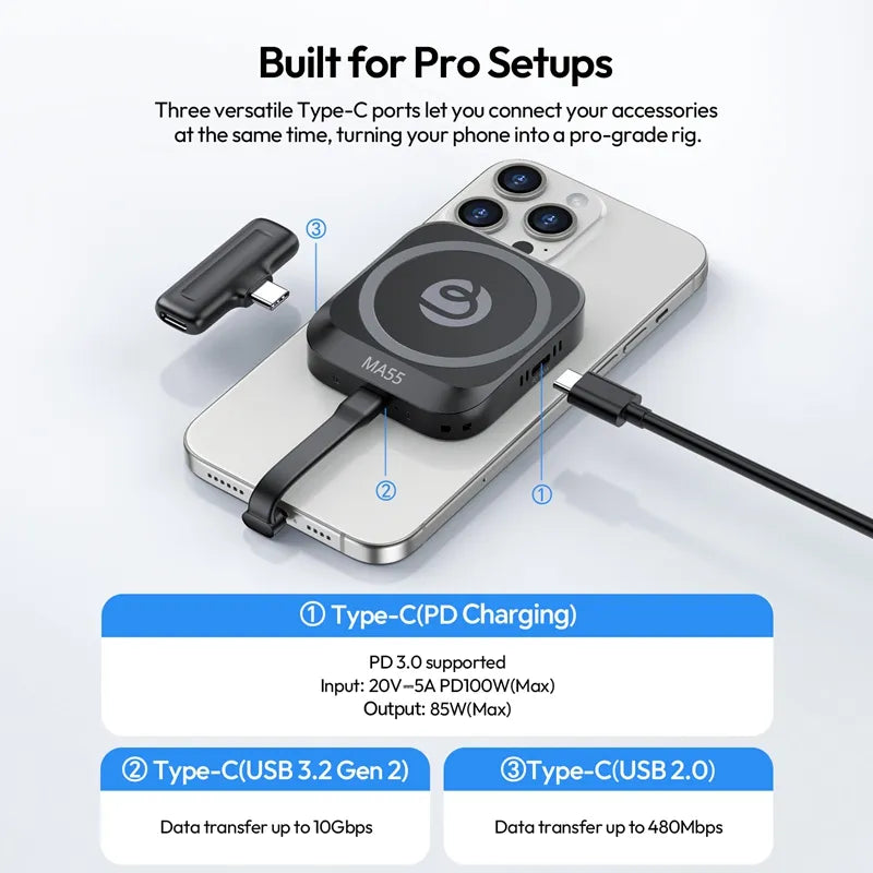 Ulanzi MA55 Magnetic SSD Enclosure M097