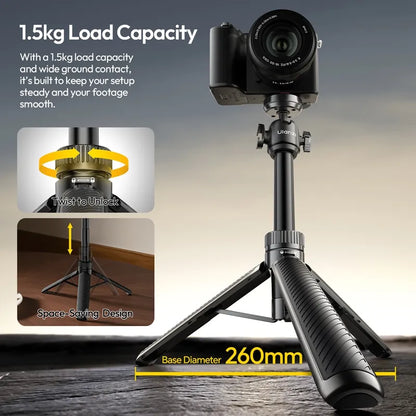 Ulanzi MT90 Cka Quick-Release Tripod for Pocket 3/4 & Insta360 Luna