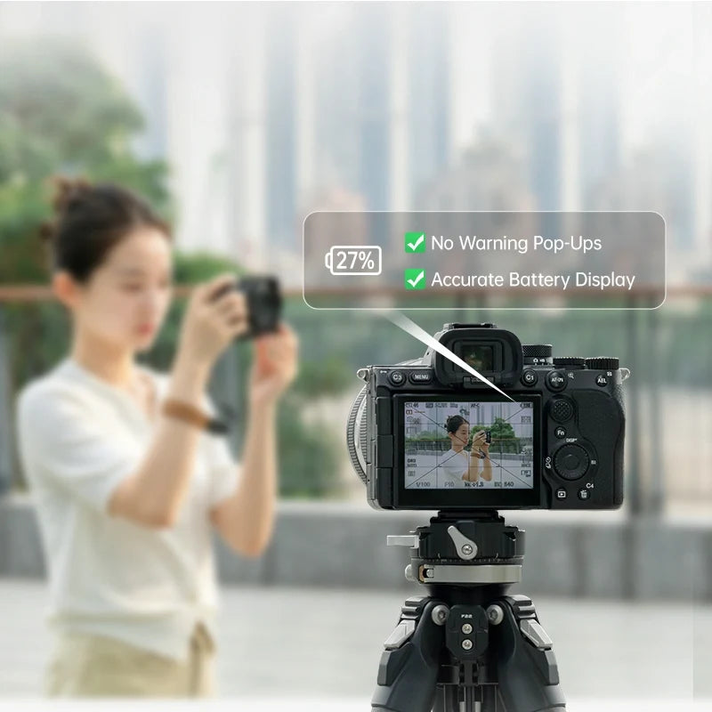Falcam TagBatt Direct-Charge Camera Battery with Apple Find My for Sony NP-FZ100