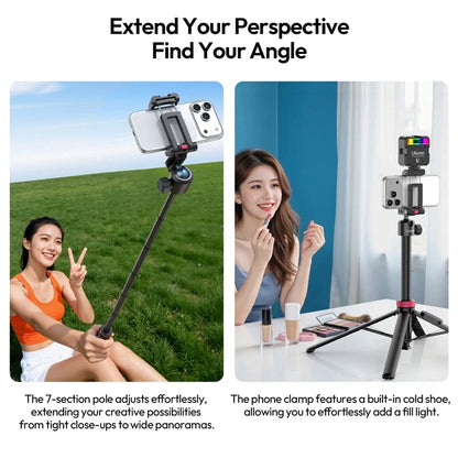 Ulanzi MT-44B  2-in-1 Selfie Stick Quadpod S056