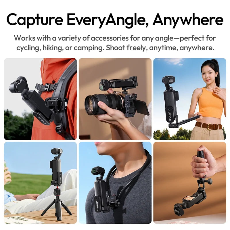 Ulanzi PK16 Quick-Release Magnetic Base for DJI Osmo Pocket 4/3