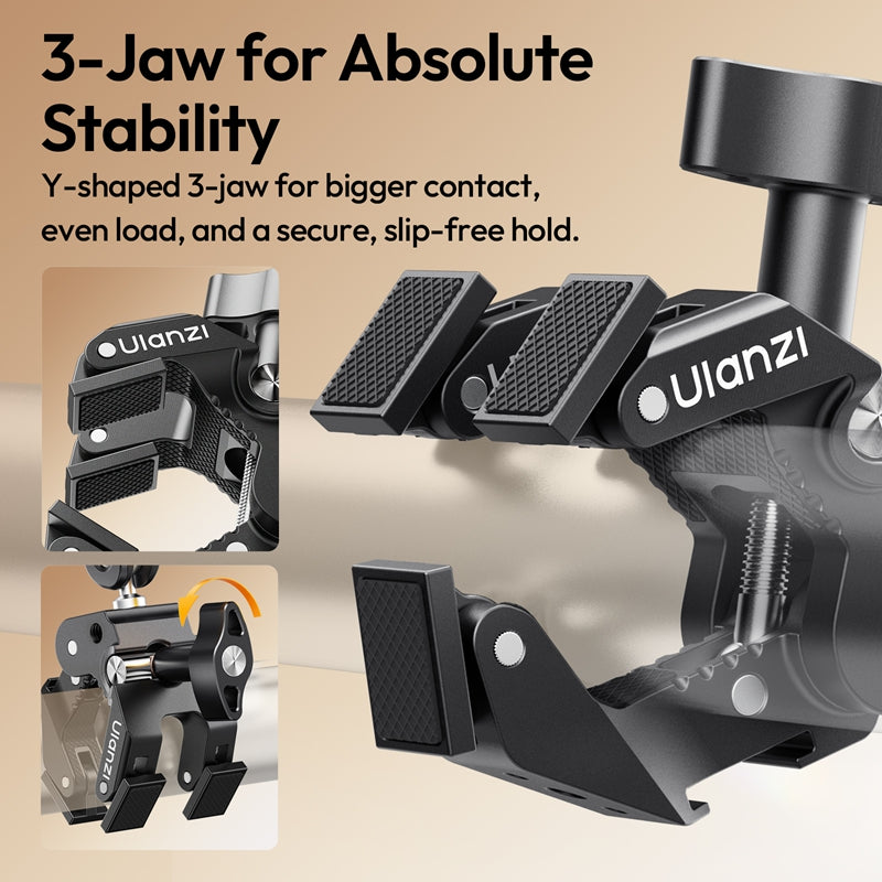 Ulanzi CO78 Super Clamp Magic Arm Dual Ball Head Kit C084