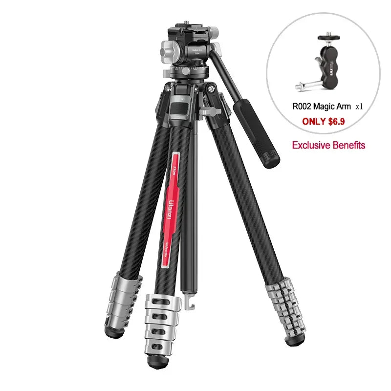 Ulanzi TT09 Carbon Fiber Travel Tripod Arca-Swiss/F38