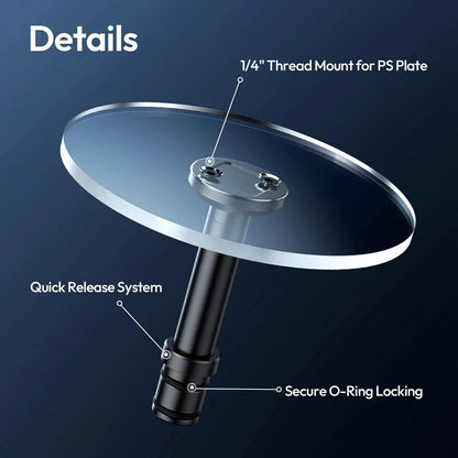 Ulanzi Rotating Shoting Kit (Save $80) (Tripod+Fog Machine+Tray)