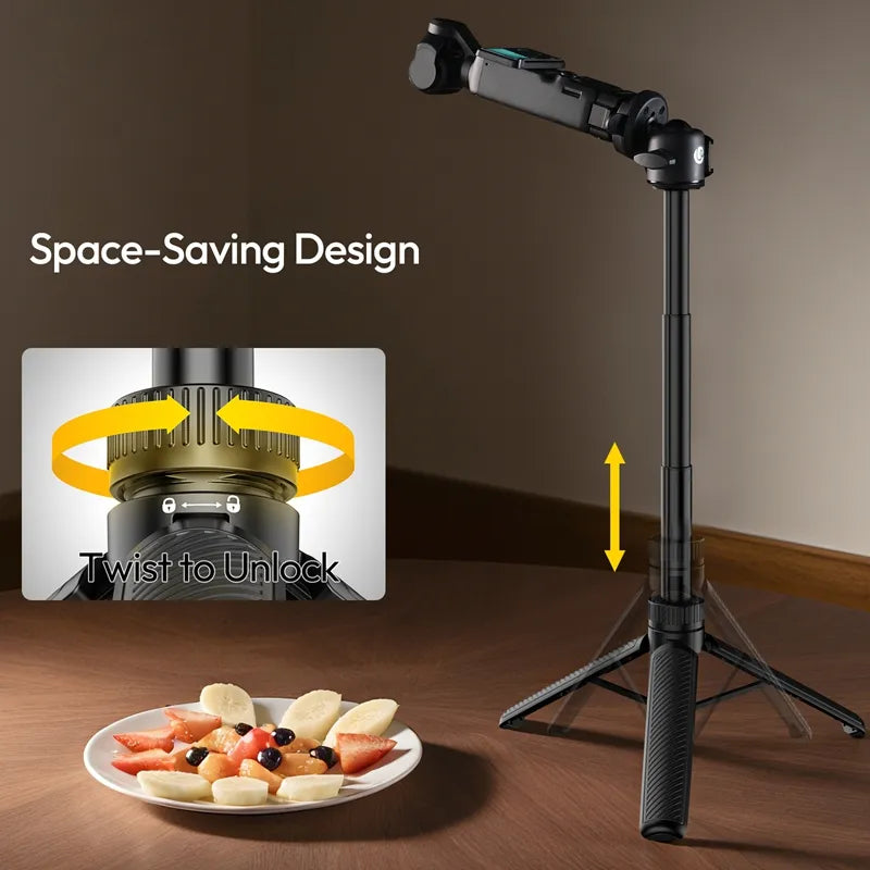 Ulanzi MT90 Cka Quick-Release Tripod for Pocket 3/4 & Insta360 Luna