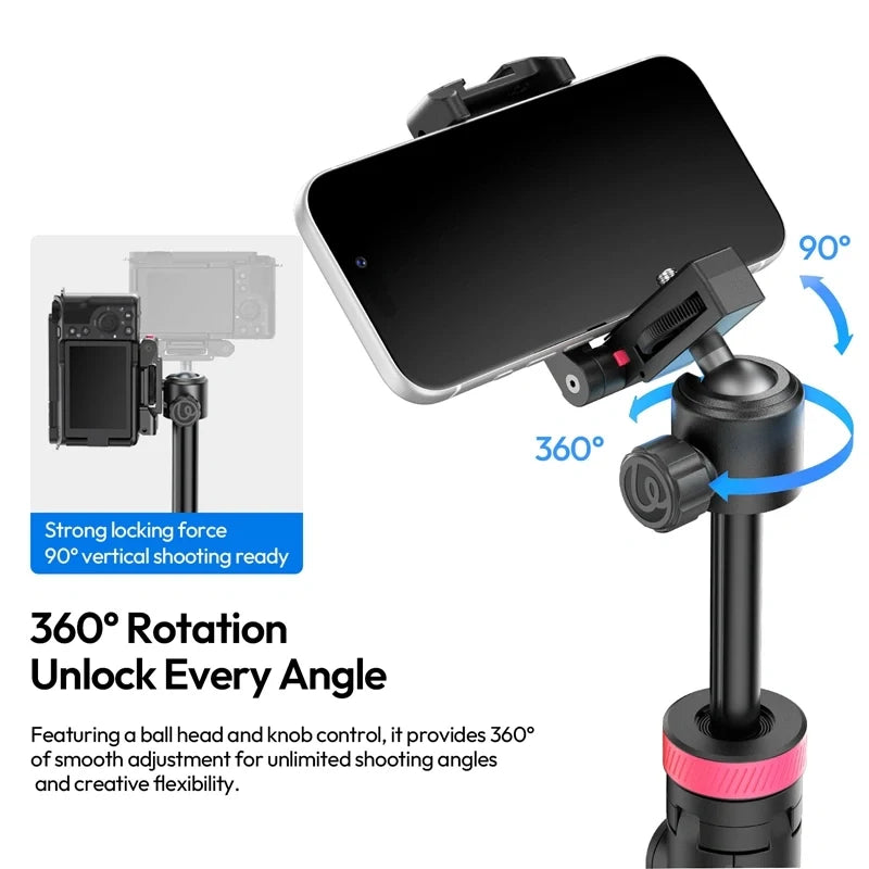 Ulanzi MT-44B  2-in-1 Selfie Stick Quadpod S056