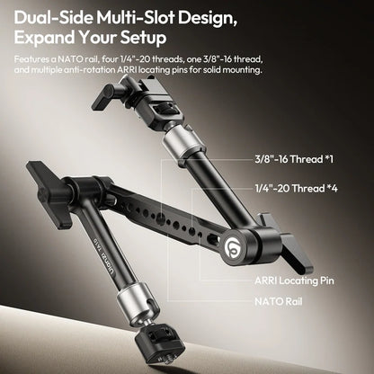 Ulanzi TA10 3-Section Articulating Magic Arm T133