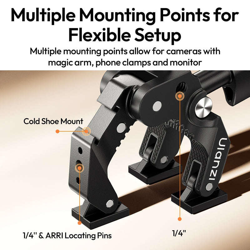 Ulanzi CO78 Super Clamp Magic Arm Dual Ball Head Kit C084