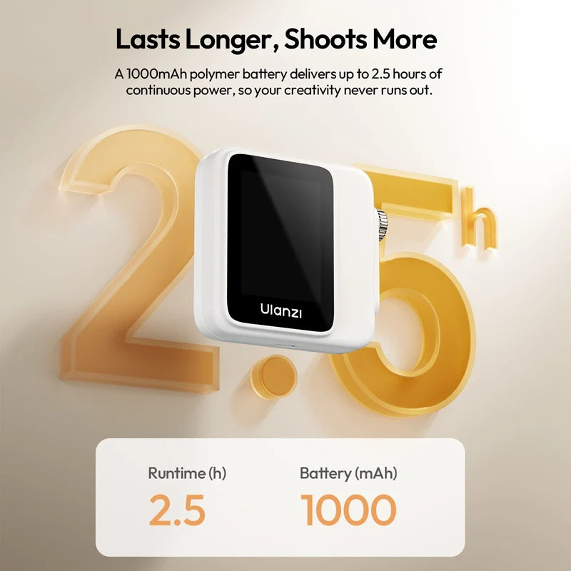 Ulanzi VM02 Wireless Magnetic Selfie Monitor Screen